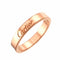 C de Cartier Ring 18K Rose Gold