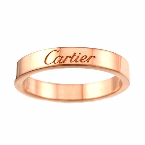 C de Cartier Ring 18K Rose Gold