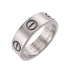 Love Ring 18K White Gold