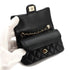 Valentine Crystal Hearts Flap Bag Quilted Lambskin Mini