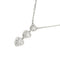 Pendant Necklace 18K White Gold