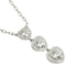 Pendant Necklace 18K White Gold