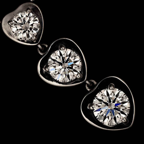 Pendant Necklace 18K White Gold