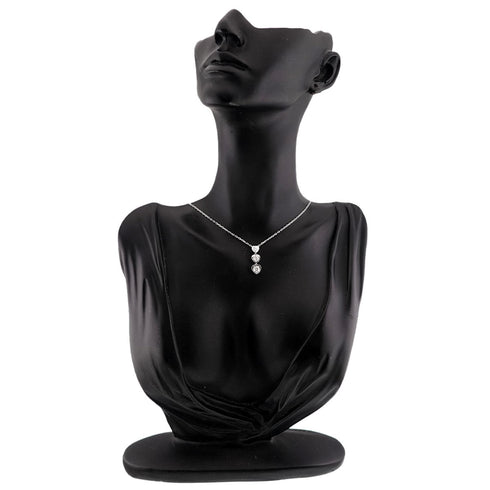 Pendant Necklace 18K White Gold