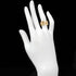 Vendome Louis Cartier Band Ring 18K Tricolor Gold