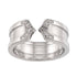 C2 Ring 18K White Gold Diamond