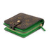 Compact Zip Wallet Perforated Monogram Canvas