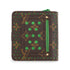 Compact Zip Wallet Perforated Monogram Canvas