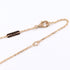 Vintage Alhambra Pendant Necklace 18K Rose Gold and Onyx