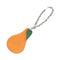 Charm Leather Beige and Green Handbag Charm