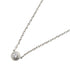 Pendant Necklace 18K White Gold with Diamond