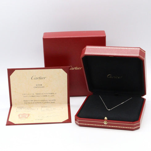 Pendant Necklace 18K White Gold with Diamond