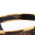 Cloisonné Enamel Bangle Gold Bracelet