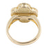 Vintage Alhambra Ring 18K Yellow Gold and Onyx