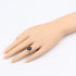 Vintage Alhambra Ring 18K Yellow Gold and Onyx