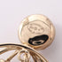 CC Logo Brooch Metal