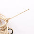 CC Logo Brooch Metal