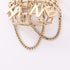 CC Logo Brooch Metal