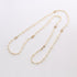CC Logo Pendant Necklace Metal