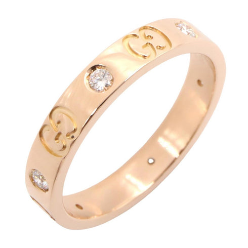Band Ring 18K Rose Gold With Diamond