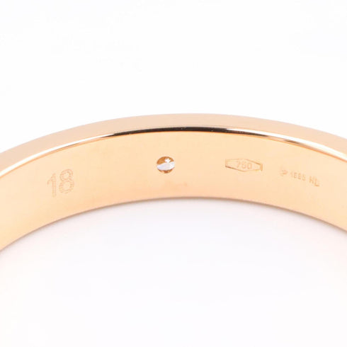 Band Ring 18K Rose Gold With Diamond