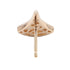 Single Earring Pearl 18K Rose Gold