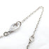 Vintage Alhambra Pendant Necklace Sterling Silver and 18K White Gold