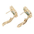 Vintage Alhambra Earrings 18K Yellow Gold and Malachite 18K Yellow Gold
