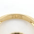 Vintage Alhambra Ring 18K Yellow Gold and Carnelian
