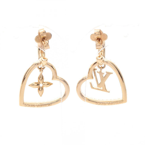 Rhinestone Earrings Gold and Rhinestone