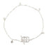 GG Running Bracelet 18K White Gold with Diamond