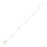 GG Running Bracelet 18K White Gold with Diamond