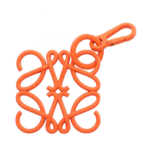 Charm Metal Orange Handbag Charm