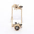 Band Ring Gold and Rhinestone