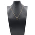 Vintage Alhambra Pendant Necklace 18K Yellow Gold and Onyx