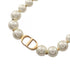 Pendant Necklace Gold and Artificial Pearl