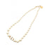 Pendant Necklace Gold and Artificial Pearl