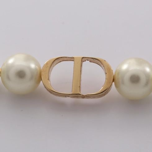 Pendant Necklace Gold and Artificial Pearl