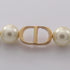 Pendant Necklace Gold and Artificial Pearl