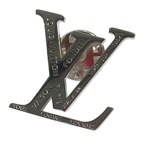 Brooch Metal Multicolor Silver