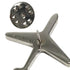 Brooch Metal Multicolor Silver