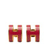 Pop H Earrings Gold-Tone Metal Gold-Tone Metal