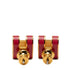 Pop H Earrings Gold-Tone Metal Gold-Tone Metal