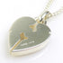 Heart Pendant Necklace Sterling Silver