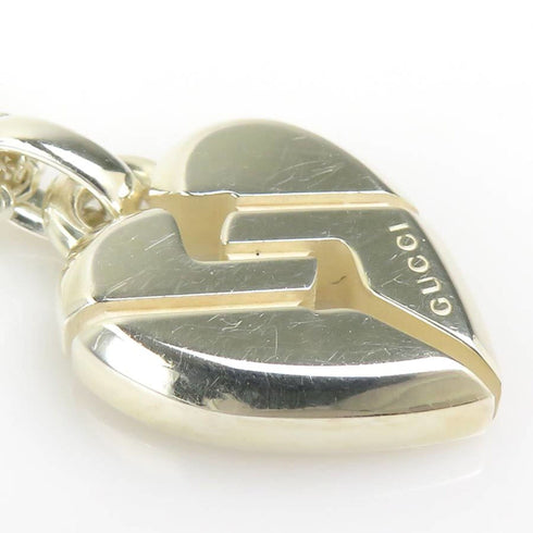 Heart Pendant Necklace Sterling Silver