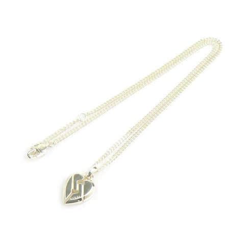 Heart Pendant Necklace Sterling Silver