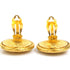 CC Logo Clip-On Earrings Gold-Tone Metal Gold-Tone Metal