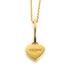 Pendant Necklace Metal Gold