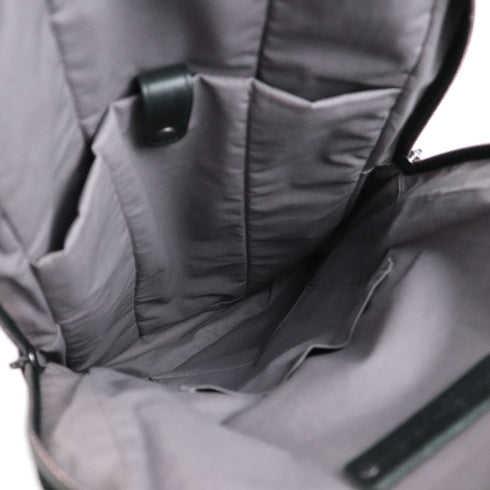Sling Backpack Nylon with Intrecciato Leather