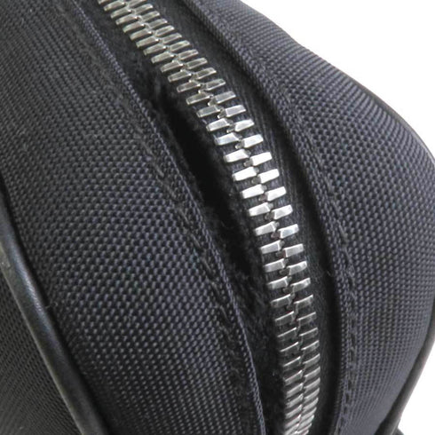 Sling Backpack Nylon with Intrecciato Leather